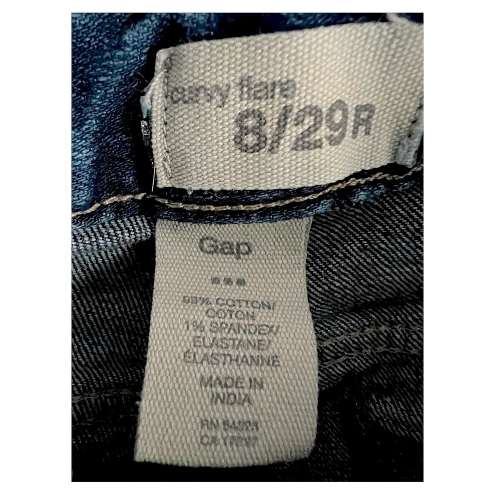 GAP JEANS CURVY FLARE / SIZE 8/29 Regular - Picture 5 of 7